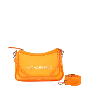 Porté épaule orange en synthétique 